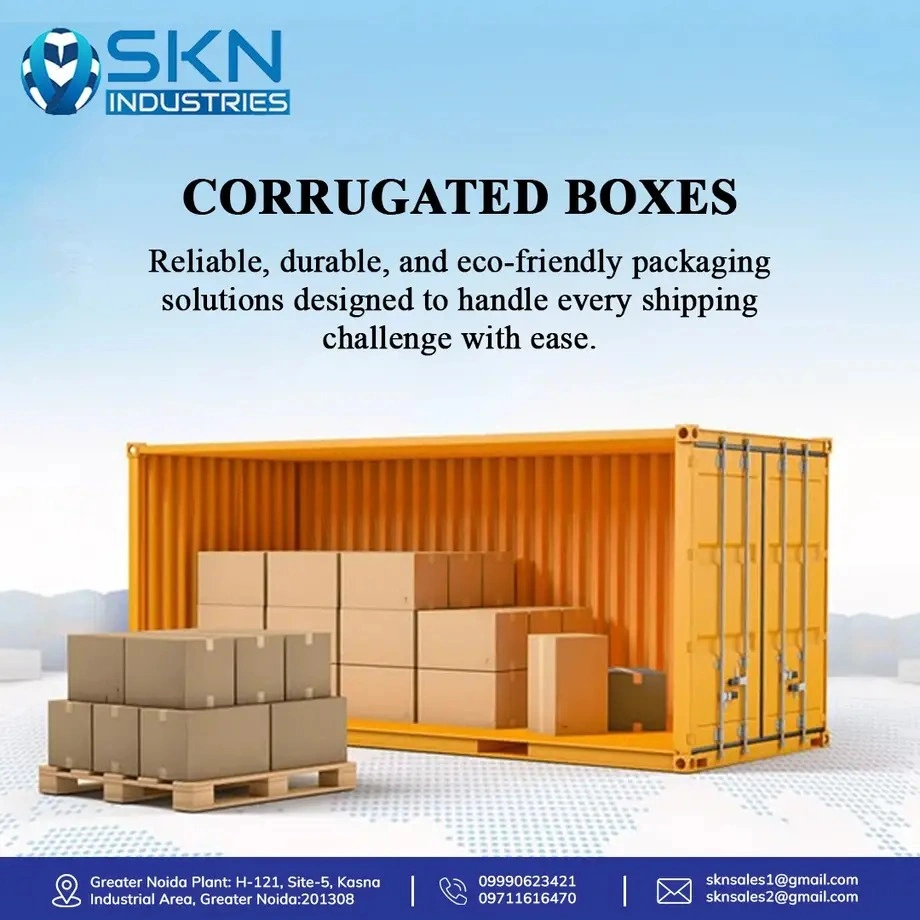 Top Corrugated Box Manufacturer for Bulk Supply SKN Industries