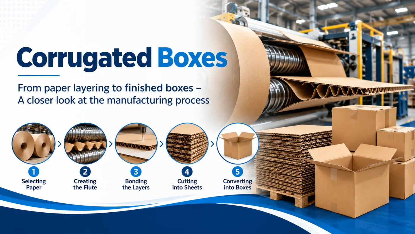 How Corrugated Boxes Are Made for Safe Industrial Packaging