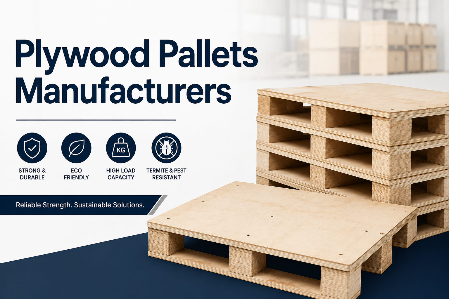 Why Choose Professional Plywood Pallets Manufacturers 