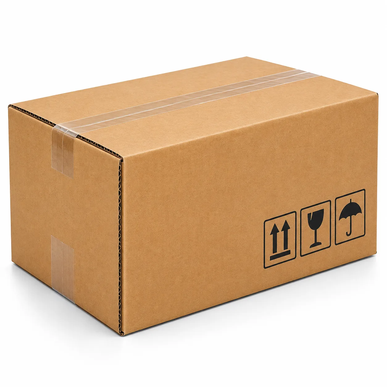 3 Ply Brown Corrugated Boxes