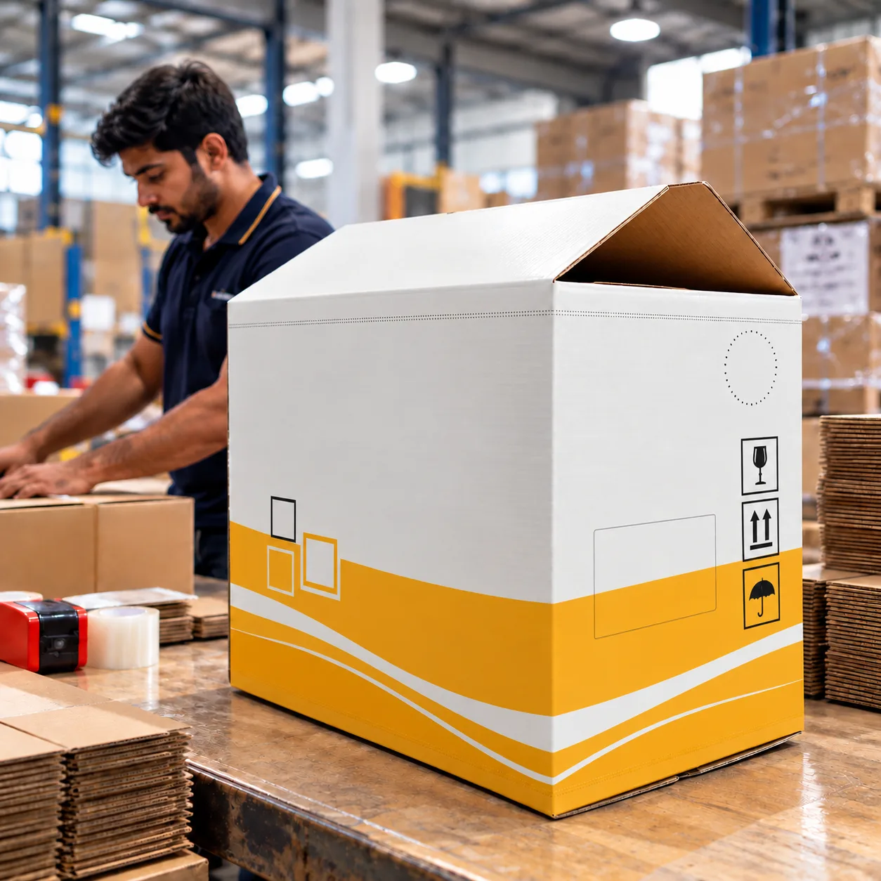 5 Ply Designer Corrugated Boxes