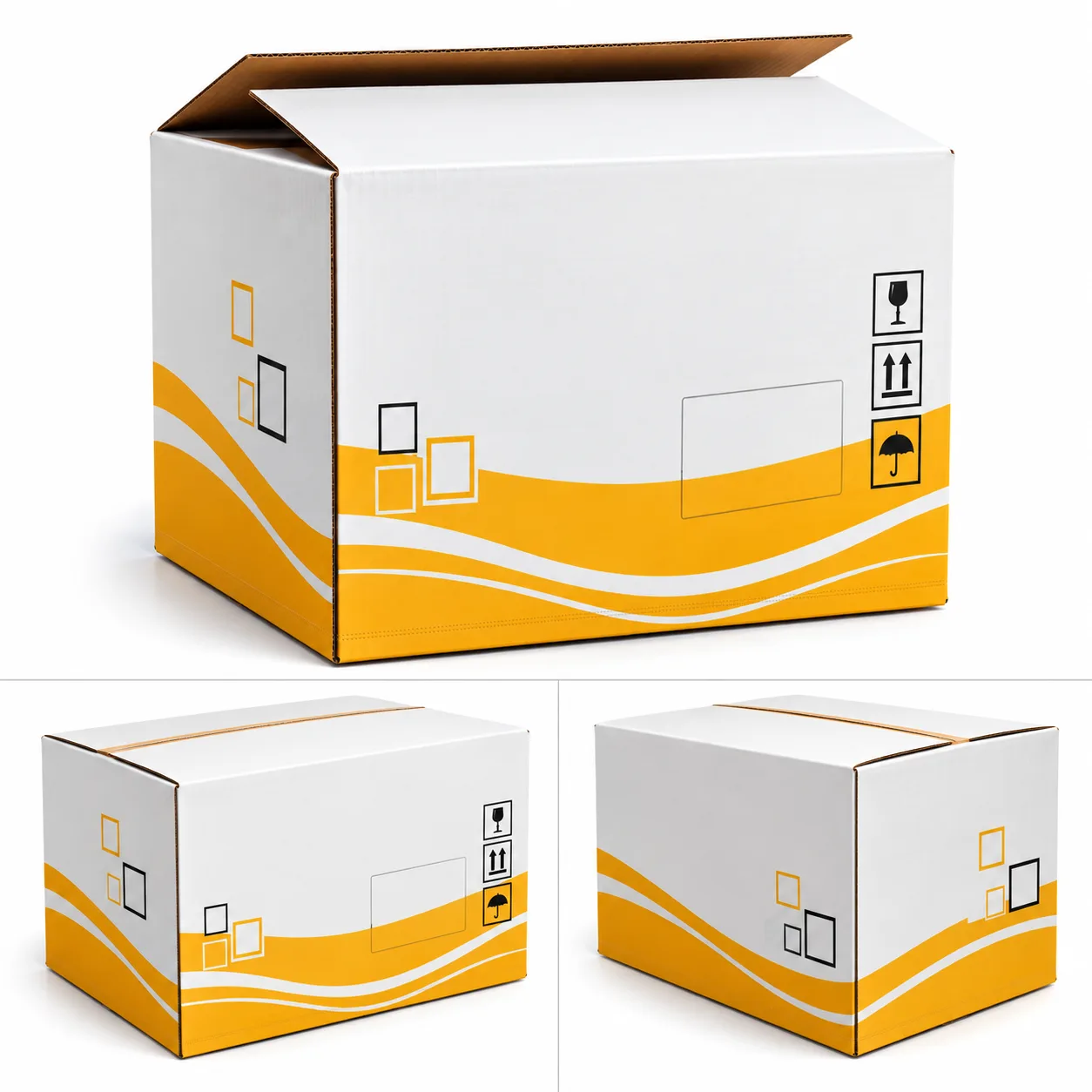 5 ply designer corrugated boxes