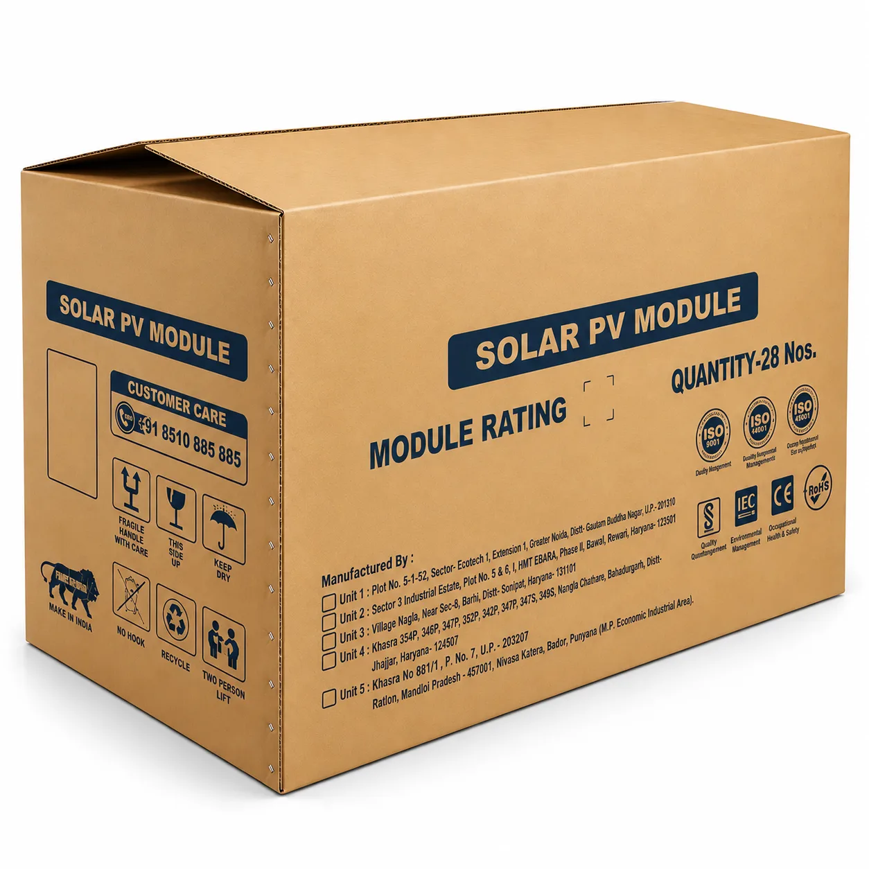 5 ply jumbo boxes